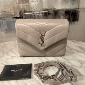 🩶Authentic LouLou Small Saint Laurent CrossBody🩶
